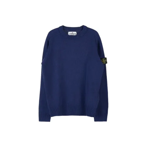 STONE ISLAND Синий Kids Свитеры