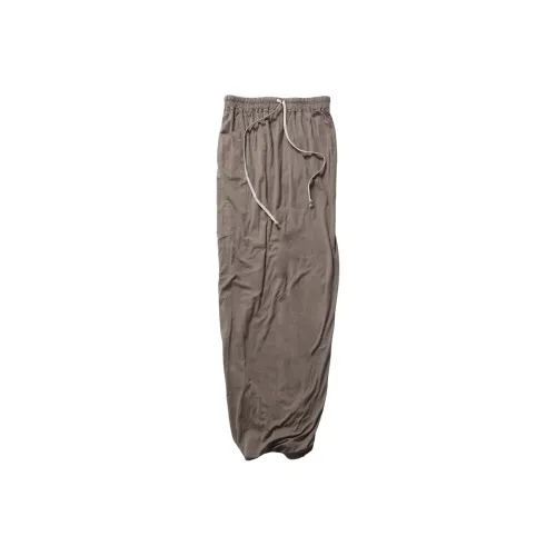 Rick Owens DRKSHDW Повседневный Длинный Юбка Женские Коричневый