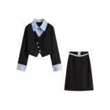 Комплекты одежды (Черный укороченный)