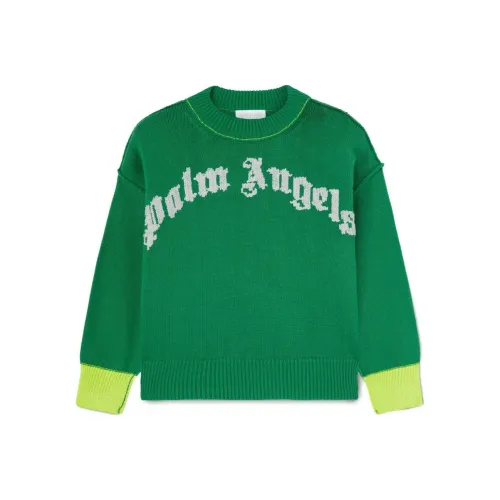 PALM ANGELS Свитер Emerald Green Baby