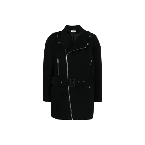 SAINT LAURENT FW22 Пальто Женское Черное