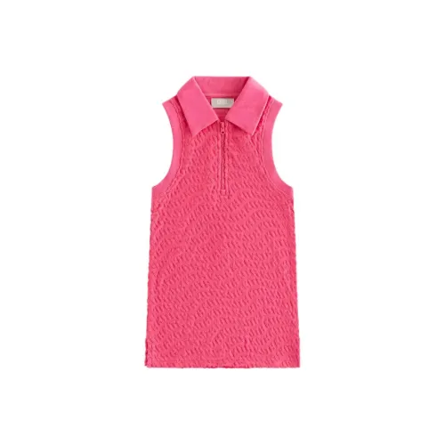 Kith Kids 2024 Summer Collection Гора Отражение Красный Школьный возраст Платья