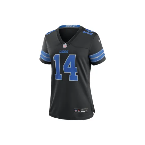 nike NFL Detroit Lions Ammon RA Cleveland Browns Винтаж Регби Джерси Женские Черный