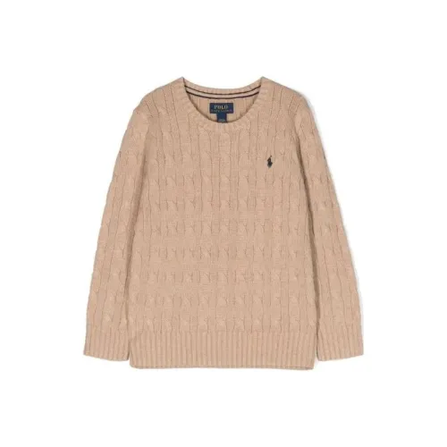Ralph Lauren Свитер Верблюжий Коричневый Детский