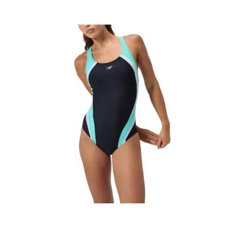 Speedo One-Piece Купальник Женские Черный Зеленый