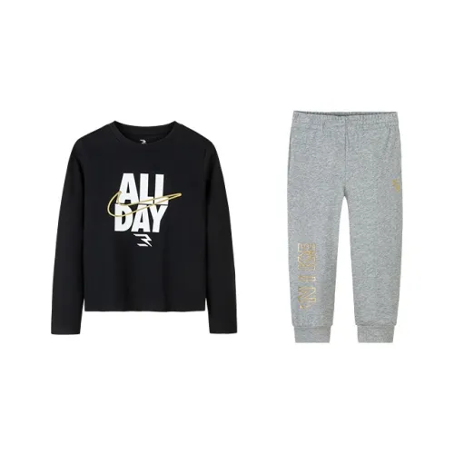 Nike Повседневная спортивная одежда 3Brand Глубокий черный Дети 3-7 лет