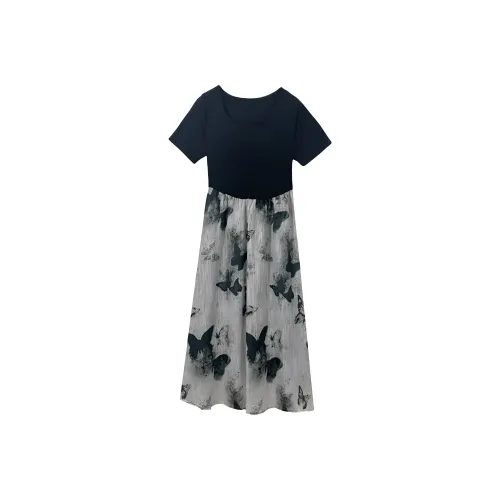 Nooidea Official Короткий рукав Платье Женское