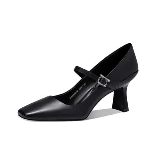 JESSICA SOPHIA Квадратный каблук Туфли Мэри Джейн Женские