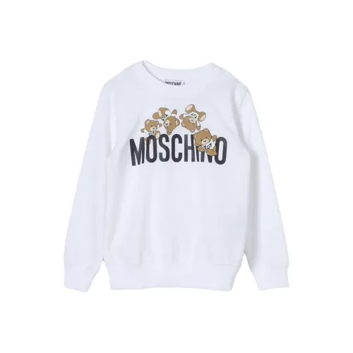 MOSCHINO Белый Kids Свитшоты