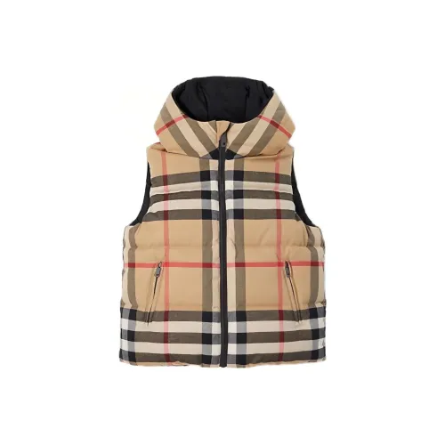 Burberry Бежевый Kids Жилеты