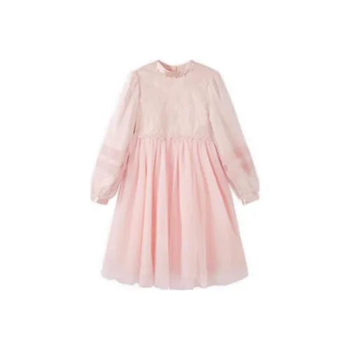Hungry Dogs Детское платье розового цвета