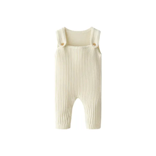 Enhenn Бежево-желтые Детские дошкольные комбинезоны / ползунки