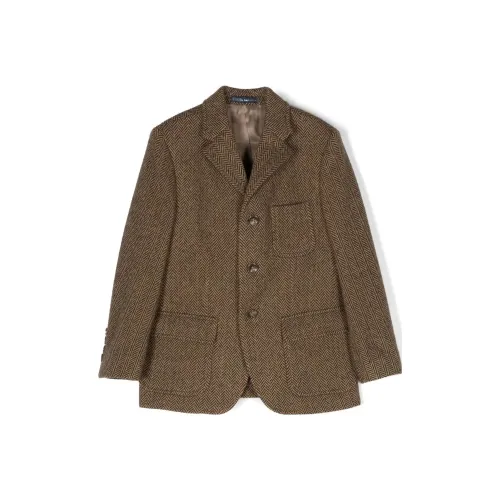 Polo Ralph Lauren Бизнес-костюм Пальто Коричневый Черный Детский