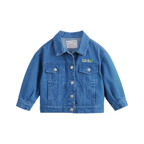 MARC&JANIE Джинсовый синий Детские Топы