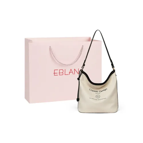 EBLAN Ткань Сумка через плечо Сумка на плечо Сумка-тоут Стандартная Женская Белая