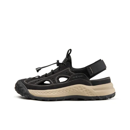 AOKANG Дышащая Горная Обувь для Мужчин Черного Цвета