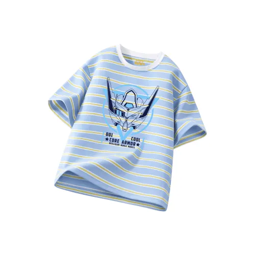 BALENO JUNIOR T Рубашка Синий Желтый Полосы Дети Возраст 3-7 Лет