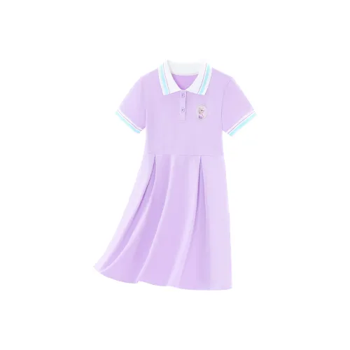 Disney Детское платье фиолетовое для дошкольников