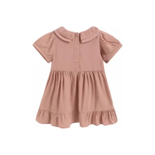 Bei Beiyi Однотонное Умеренное Детское Платье Летнее Дошкольное