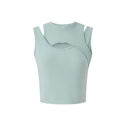 YLI Женские спортивные майки без рукавов