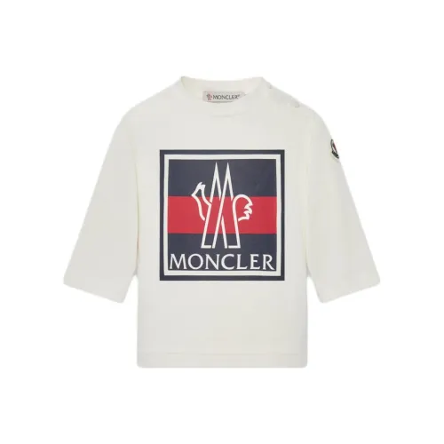 Moncler T-рубашка белая для малышей и детей дошкольного возраста