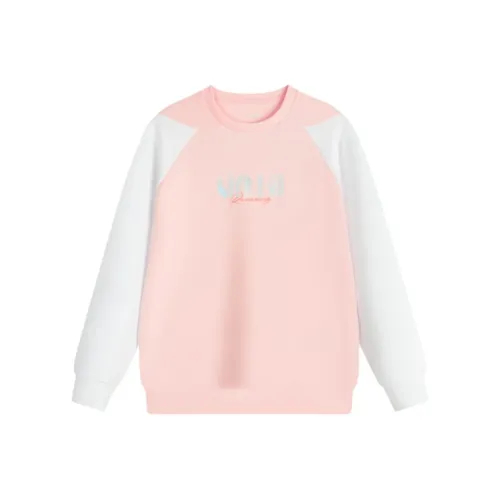 Antakids Пуловер Свитшот Небесно-розовый Подростки