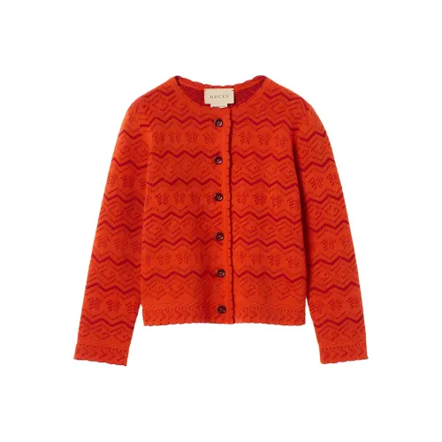 GUCCI Свитер FW24 Оранжевый Детский