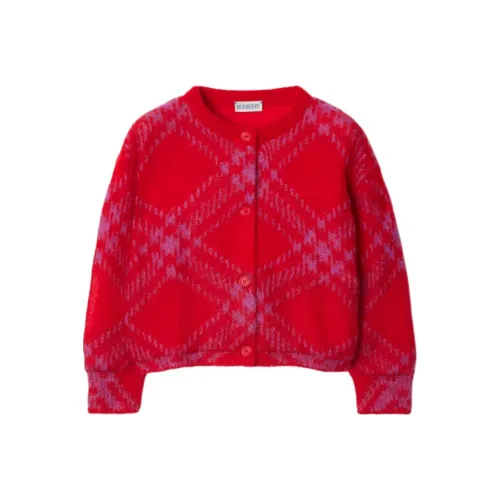 Burberry Красный Kids Свитеры