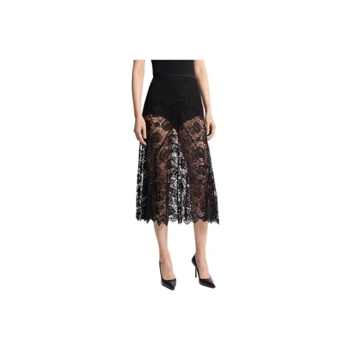 MICHAEL KORS Повседневный Длинный Юбка Женские Черный