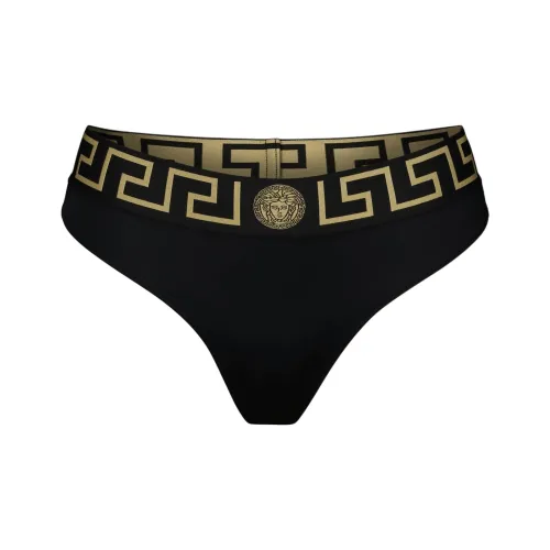 VERSACE Плавательные шорты Женские Черные