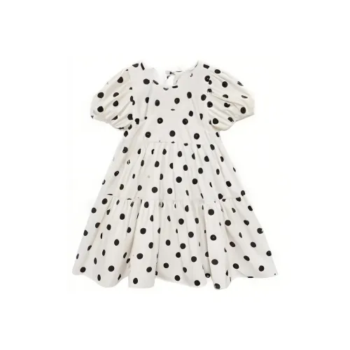 TUTU Детское платье бежево-желтое