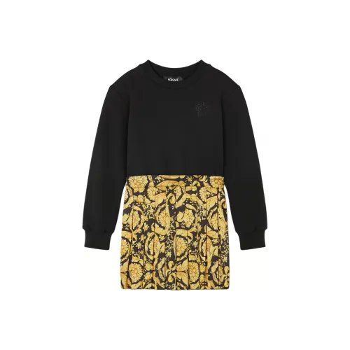 VERSACE Черные Платья для Детей