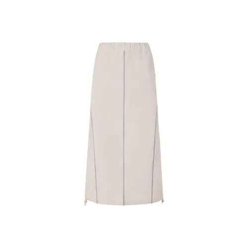 Adidas Повседневный Длинный Юбка Женские Светлый Умбра