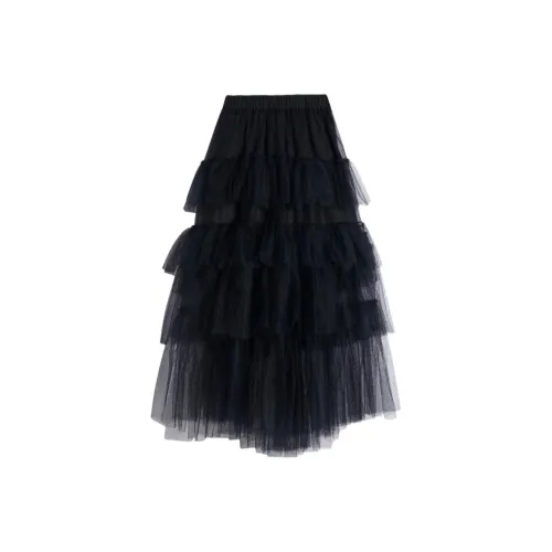 SIMONE ROCHA Повседневный Длинный Юбка Женская Черная