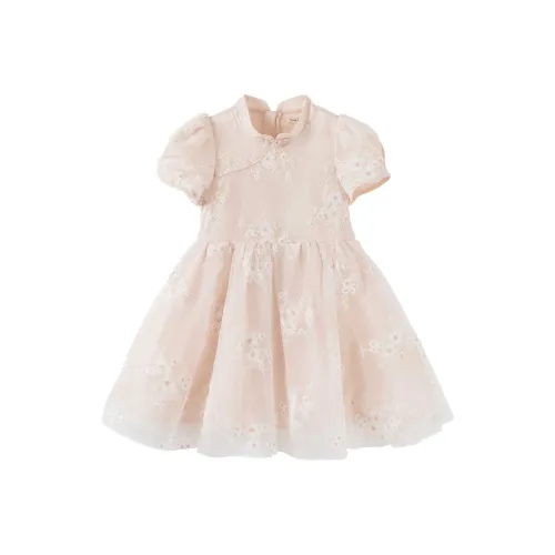 DAVE BELLA Платье Оранжевое Розовое Детское