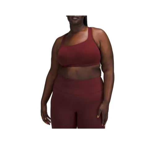 lululemon All Powered Up Bra Спортивное белье Женское Красный