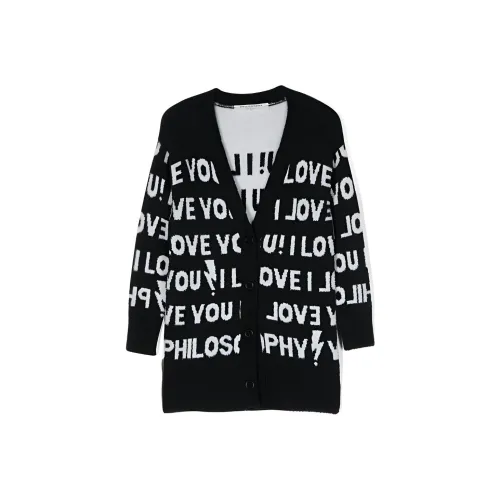 PHILOSOPHY DI LORENZO SERAFINI Черный Детский Свитер