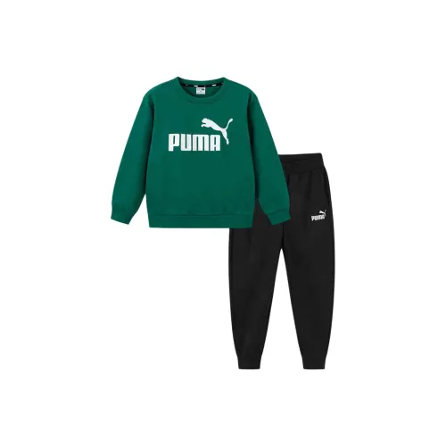 PUMA Повседневная спортивная одежда Sportstyle Series Зеленые черные тона Подростки