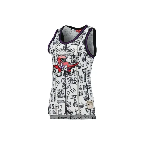 NBA Toronto Raptors MITCHELL NESS VINCE Carter Баскетбольная Джерси Женская Черно-белая