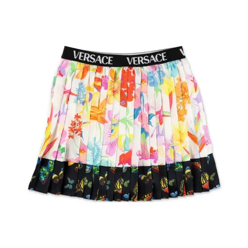 VERSACE SS22 Принт Умеренный Юбка Лето Детский