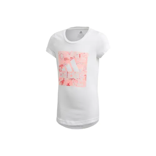 Adidas x BADGER T-Shirt Белый Подростки