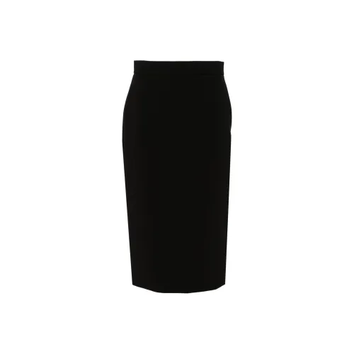 MaxMara Повседневный Длинный Юбка Женские Черный