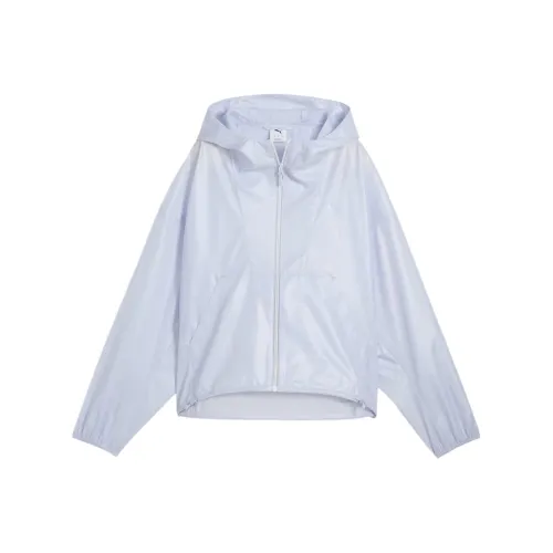 PUMA Женские OVERSIZED Ветер Куртка Женская Синяя