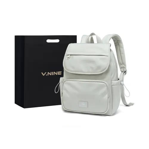 V.NINE Ткань Рюкзак Выпускной Дорожный Рюкзак Большой Унисекс Киви Зеленый LUNAR Серый