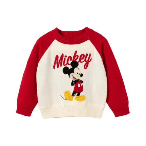 Disney Mickey Series Трикотаж Красный для детей 3-7 лет