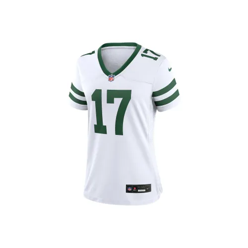 nike New York Jets NFL FW24 Davante Adams Регби Джерси Женская Белая
