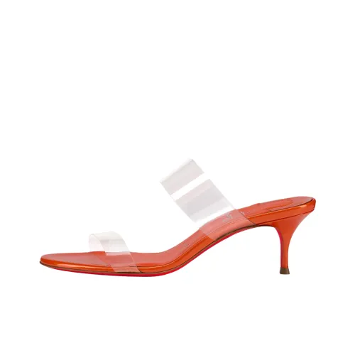Christian Louboutin Слипоны Апельсин Женские