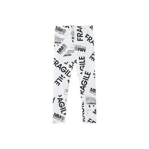 MM6 MAISON MARGIELA Леггинсы Детские Белые