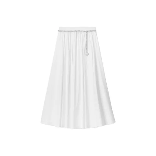 MICHAEL KORS SS25 Повседневный Длинный Юбка Женская Белая
