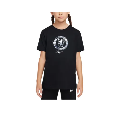 nike Chelsea FC T-Shirt Черный Подростки